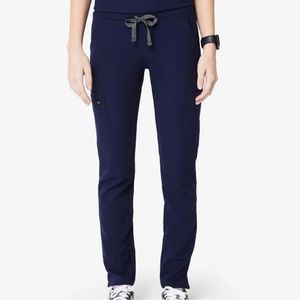 Yola™ Skinny Scrub Pants- navy blue